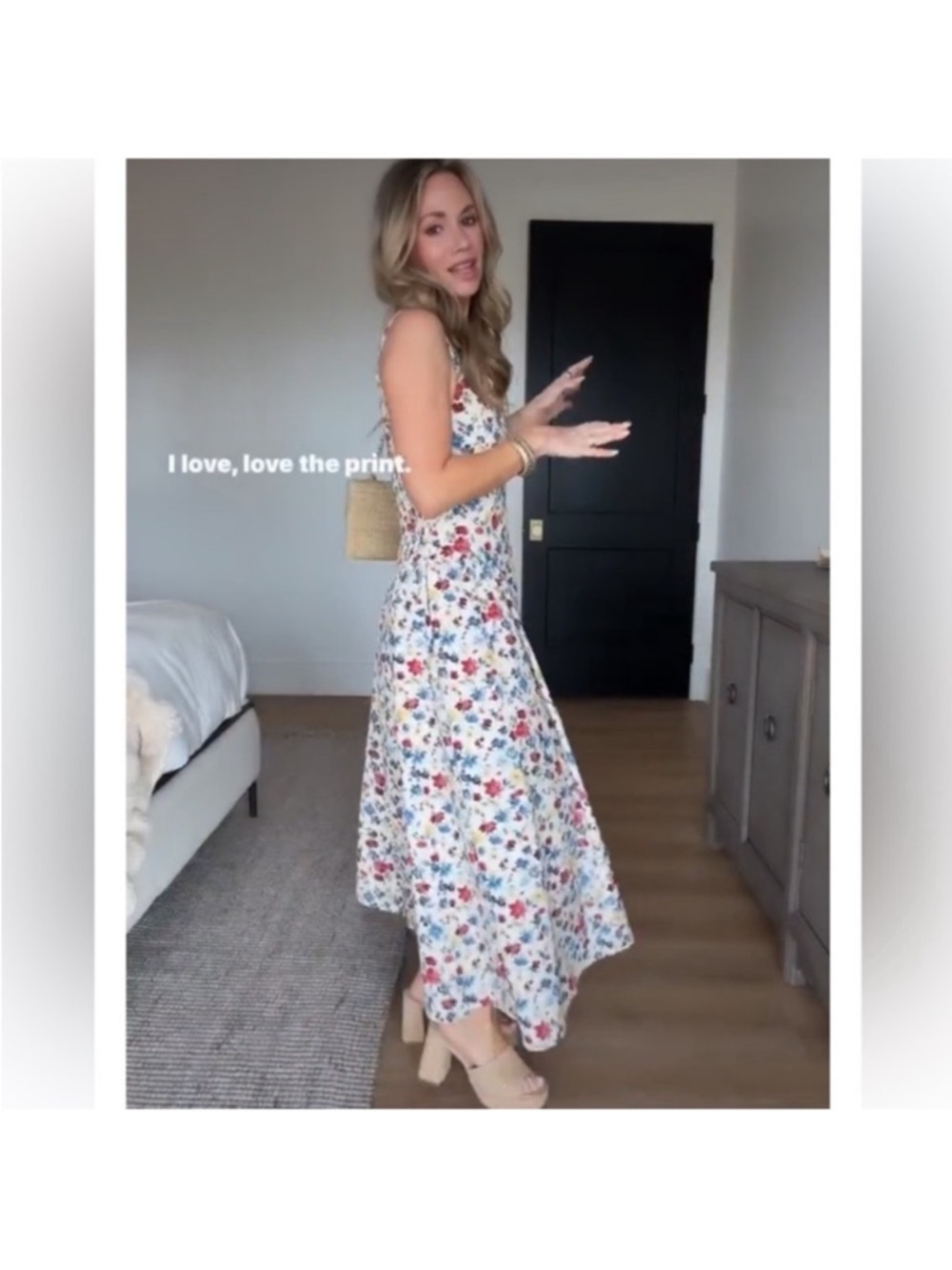 Abercrombie bra free Dylan midi dress - Picture 3 of 3